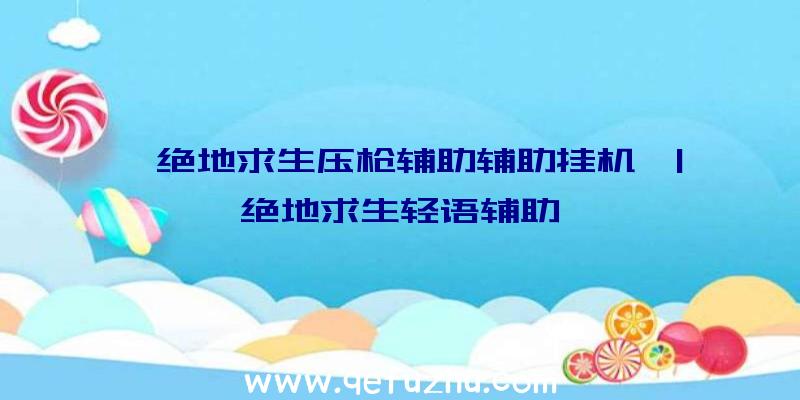 「绝地求生压枪辅助辅助挂机」|绝地求生轻语辅助